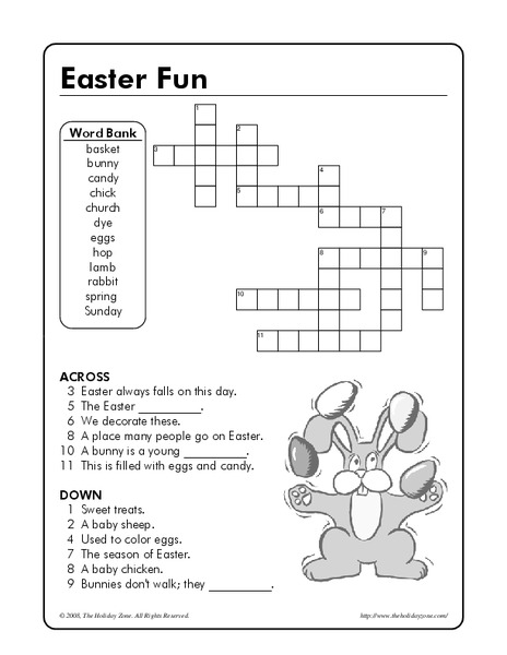 Easter Fun Worksheet