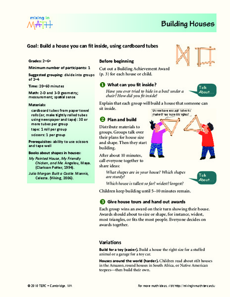 Building Homes Lesson Plan