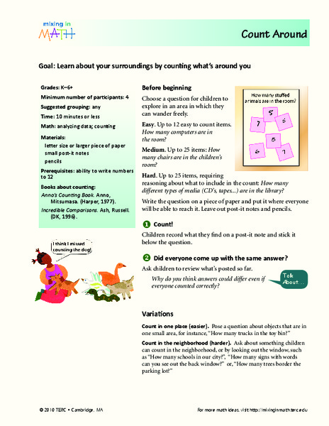 Count Around Lesson Plan