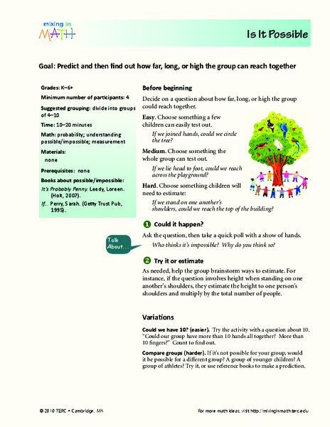 Is It Possible? Lesson Plan