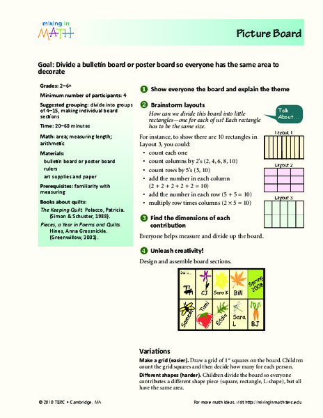 Picture Board Lesson Plan