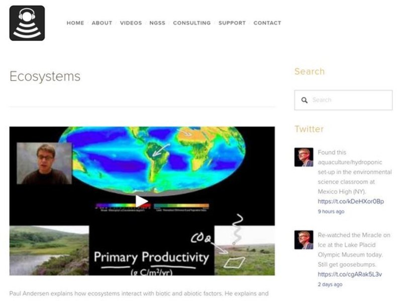 Ecosystems Instructional Video