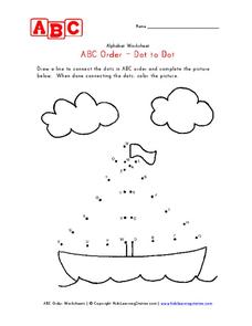 ABC Order-Connect the Dots Organizer