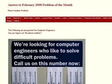Ad for Computer Engineers Worksheet