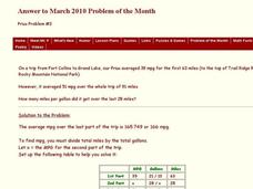 Prius Problem #3 Worksheet