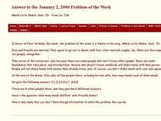 Whole Lotta Shakin' Going' On Worksheet