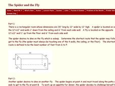 Find the Shortest Distance Worksheet