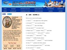 A - An - Some Interactive