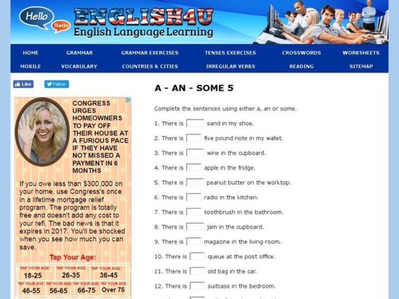 A, An, Some  #2 Interactive