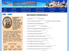 Reflexive Pronouns 2 Interactive