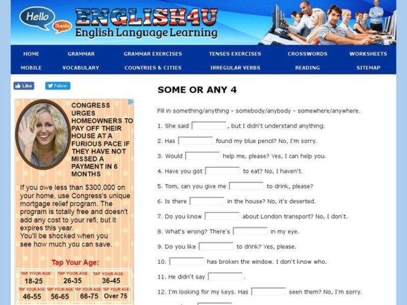 Some or Any 4 Interactive