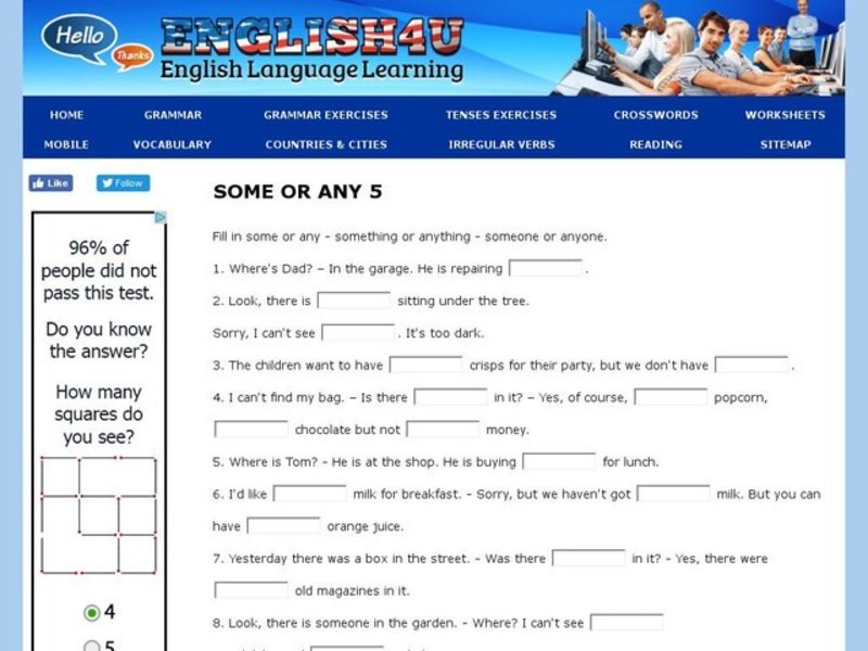 Some or Any, 5 Interactive