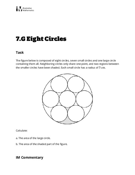 Eight Circles Lesson Plan