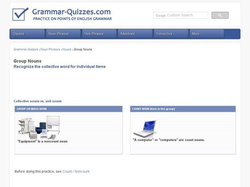 Group Nouns Interactive