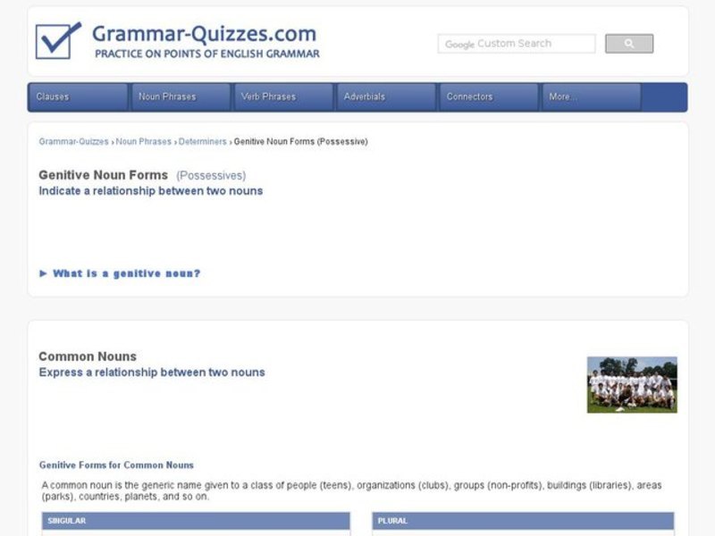 Possessive Nouns: indicating possession for people or things Interactive