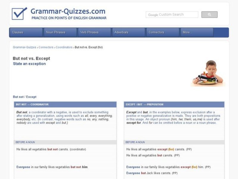 Stating an Exception Interactive