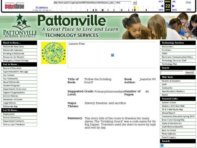  Follow the Drinking Gourd Worksheet