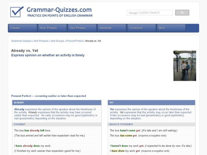 Already/Yet Interactive