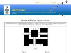 Wild Children Part I: Review Crossword Interactive