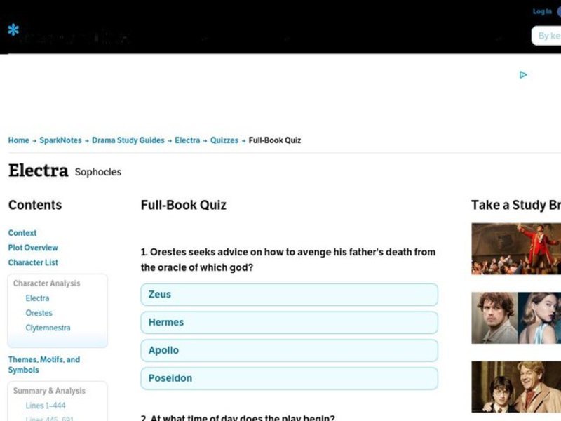 Electra Quiz Interactive
