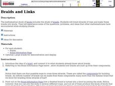 Knots and Braids Lesson Plan