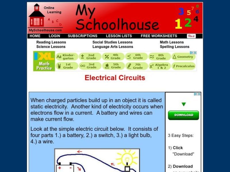 Electrical Circuits Interactive