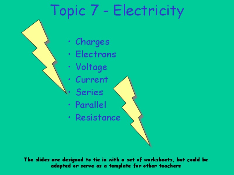 Electricity PPT