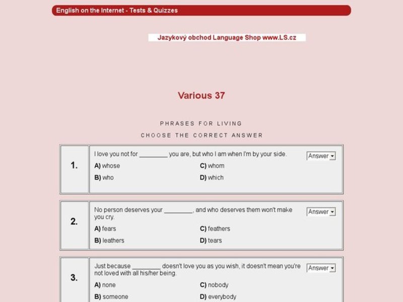 Phrases for Living Interactive
