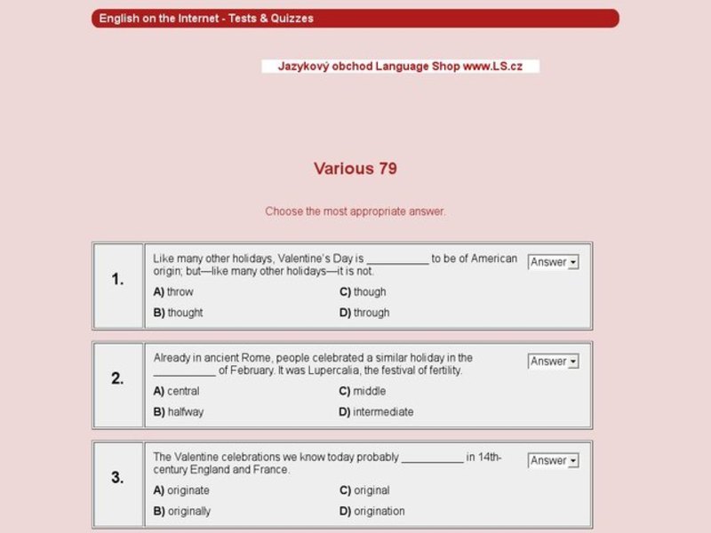 Valentine's Day #79 Interactive