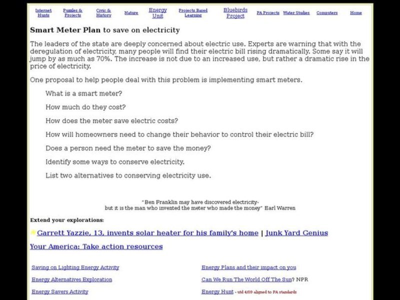 Smart Meter Plan to Save on Electricity Interactive