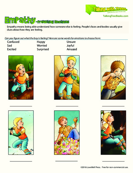 Empathy Worksheet