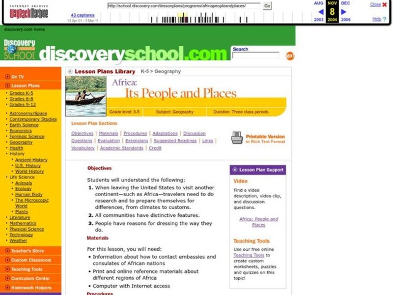 Endangered Animals Report Lesson Plan