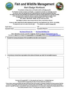 Fish and Wildlife Management: merit badge Interactive