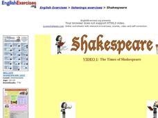 Times of Shakespeare Interactive