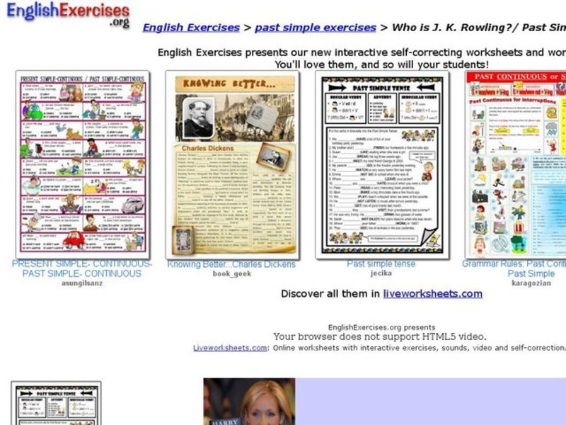 Who Is J. K. Rowling? Interactive