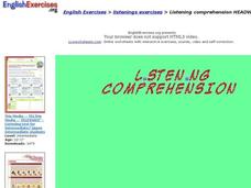 Listening Comprehension HEADWAY Interactive