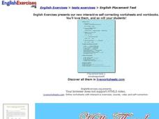 English Exercises:  Similes Interactive