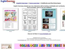 ESL: Goldilocks and the Three Bears Interactive