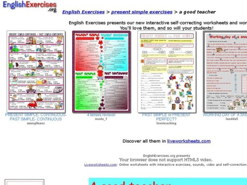 A Good Teacher Interactive