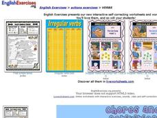 Verb Exercise Interactive