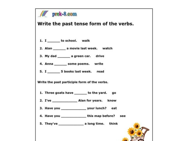 English Grammar Worksheet