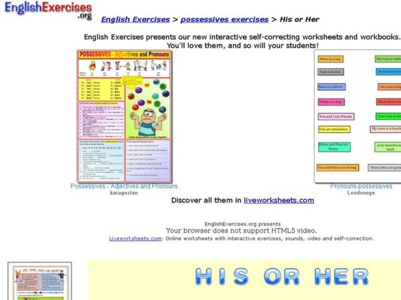 His or Her Interactive