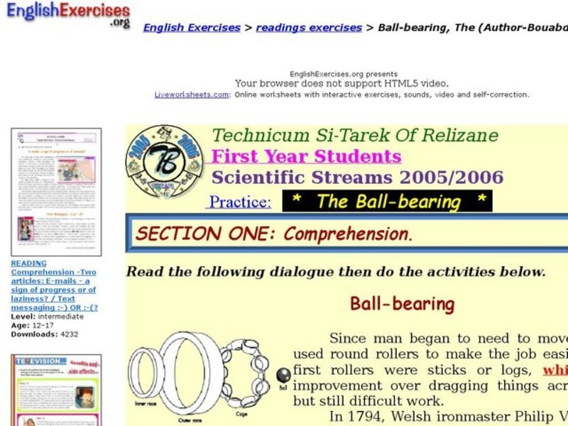 Ball Bearing Interactive