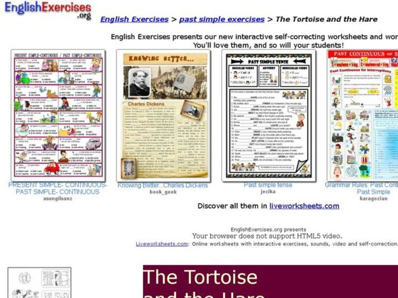 ESL: Past Simple Tense Interactive