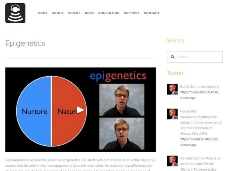 Epigenetics Instructional Video