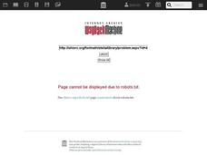 Arithmetic Mean and Geometric Mean Interactive