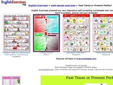 ESL-Past Tense/Present Perfect Interactive
