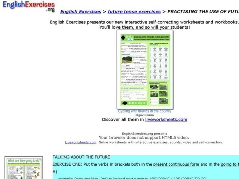 ESL-Future Tense Interactive