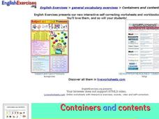Containers and Contents Interactive