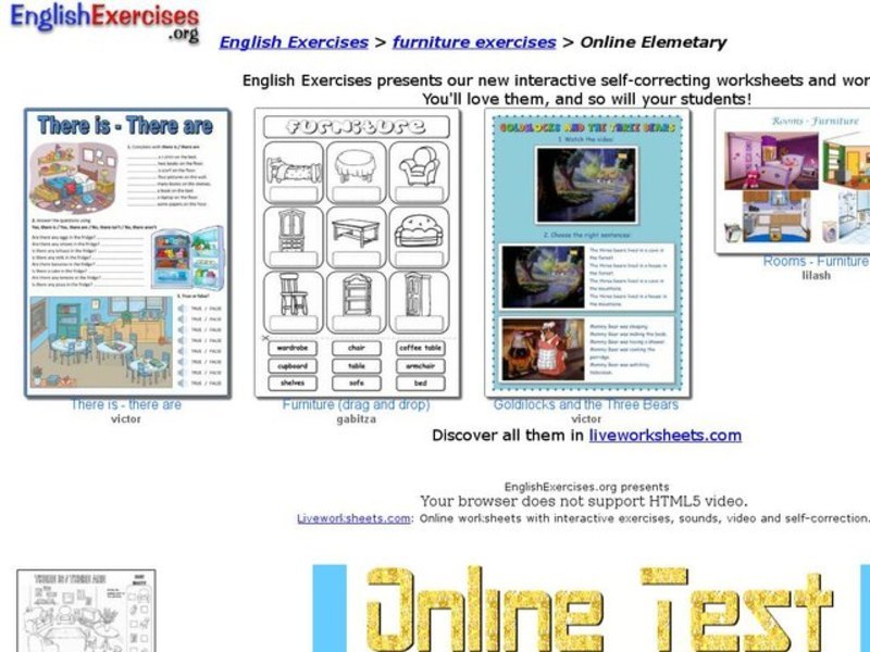 Online Elemetary Interactive